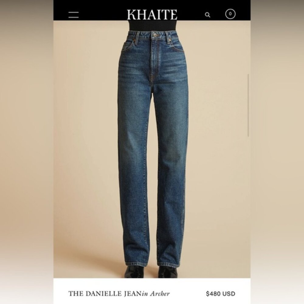 Khaite Danielle Stretch Jeans